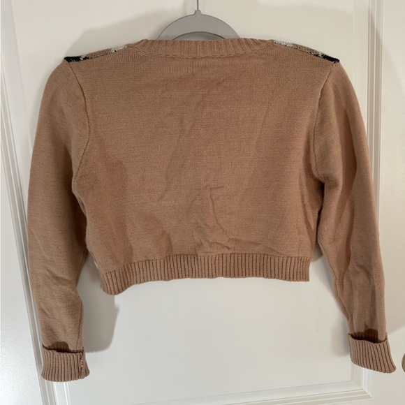 Cropped ColorBlock Sweater - Picture 4 of 4